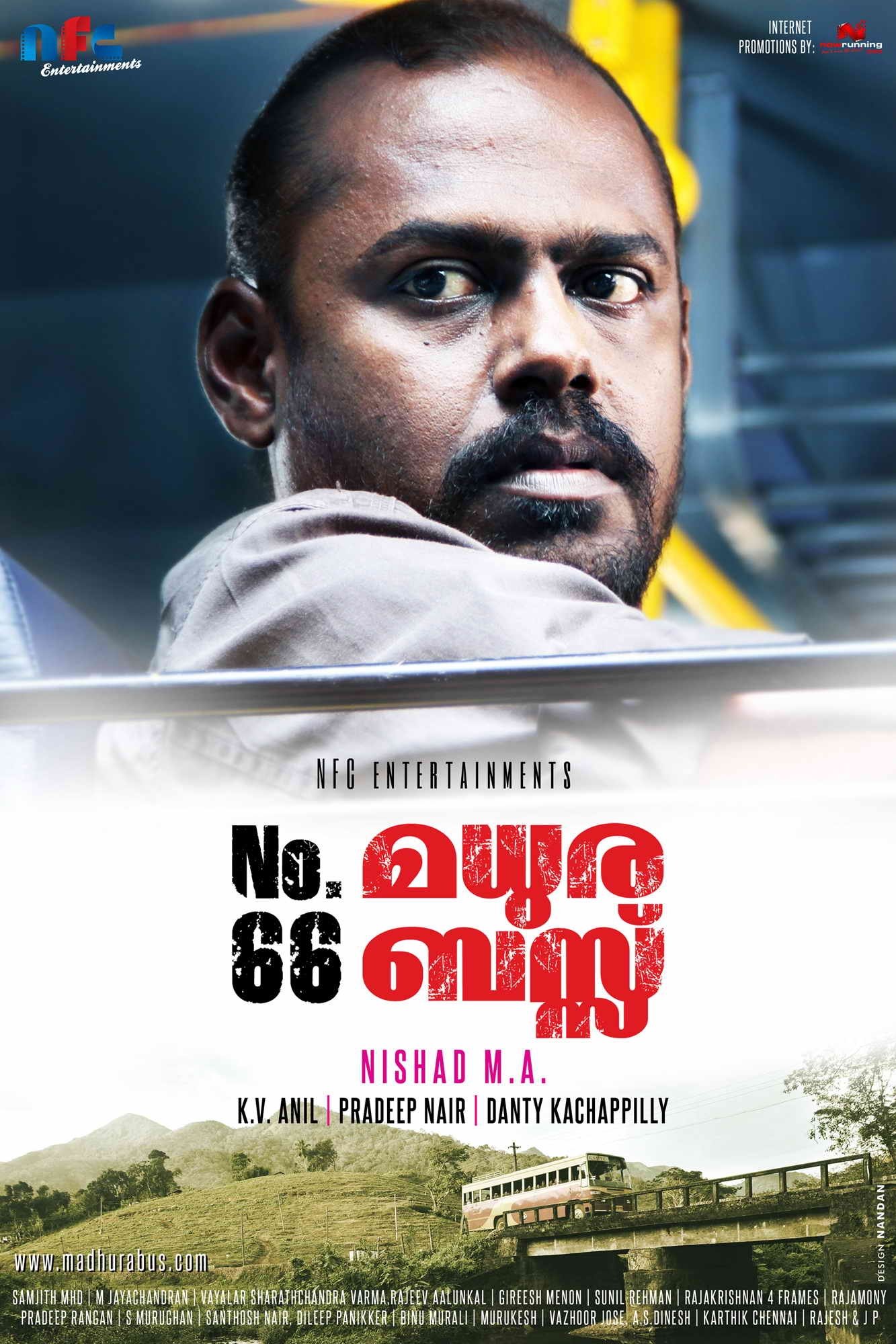 No. 66 Madhura Bus poster